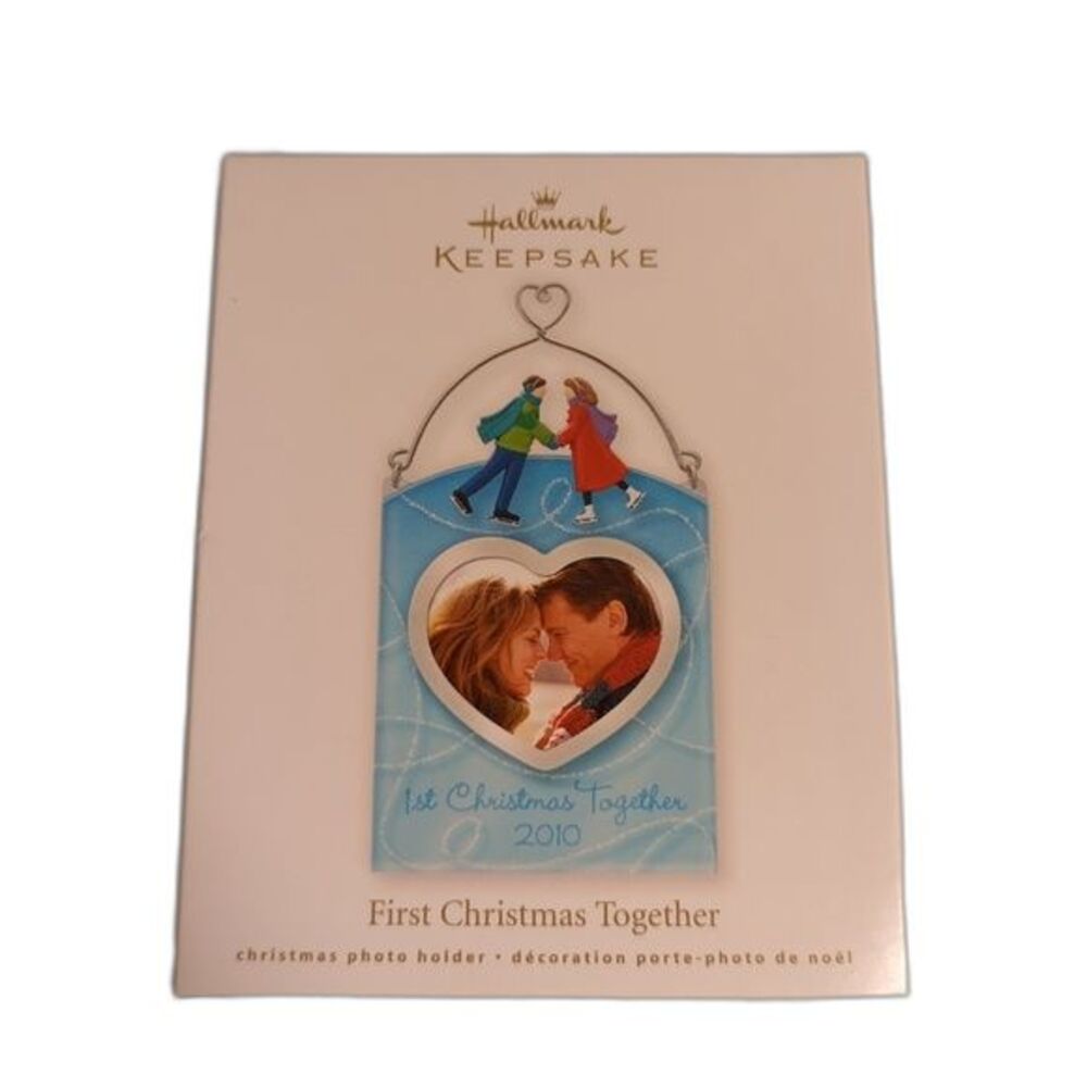 Hallmark First Christmas Together 2010 Photo Christmas Ornament